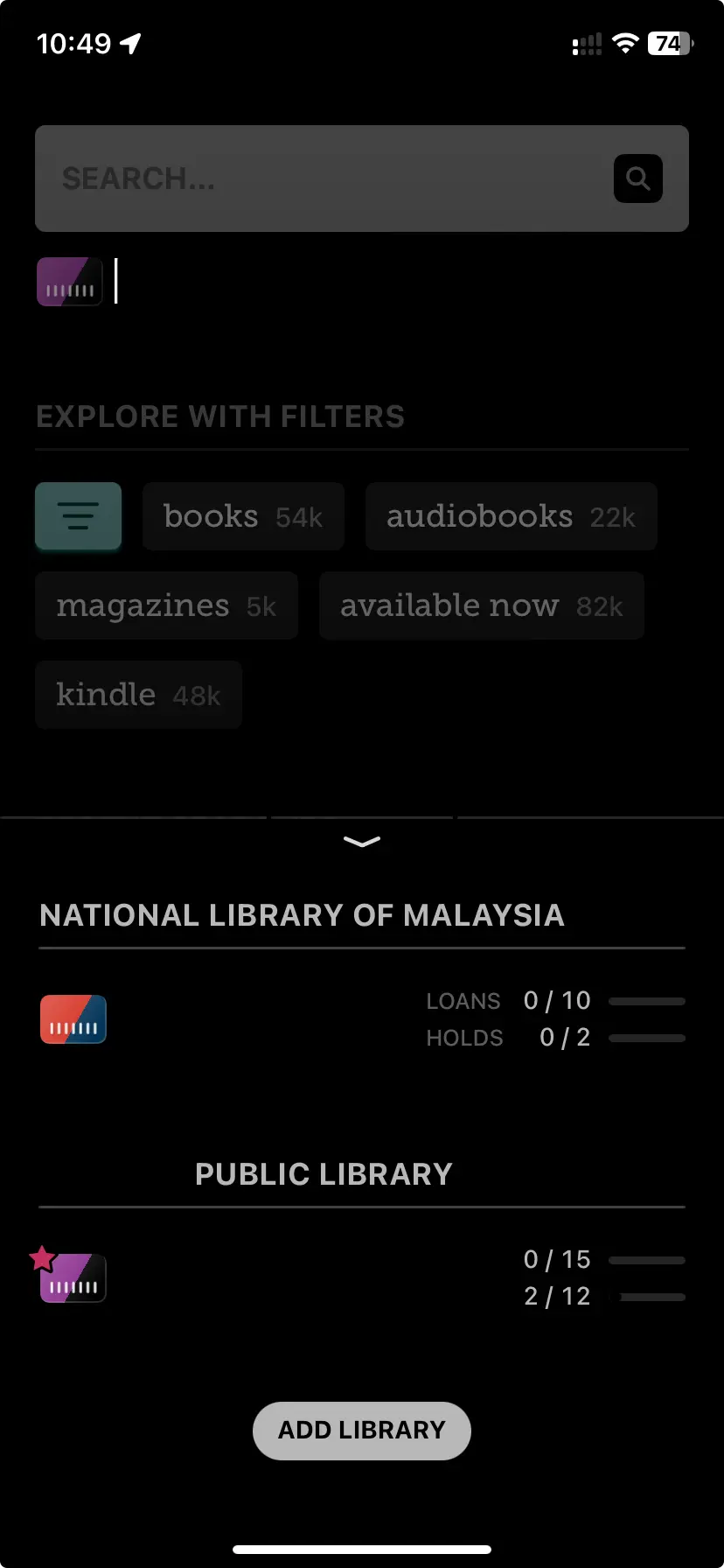 National Library of Malaysia and US Public Library in Libby