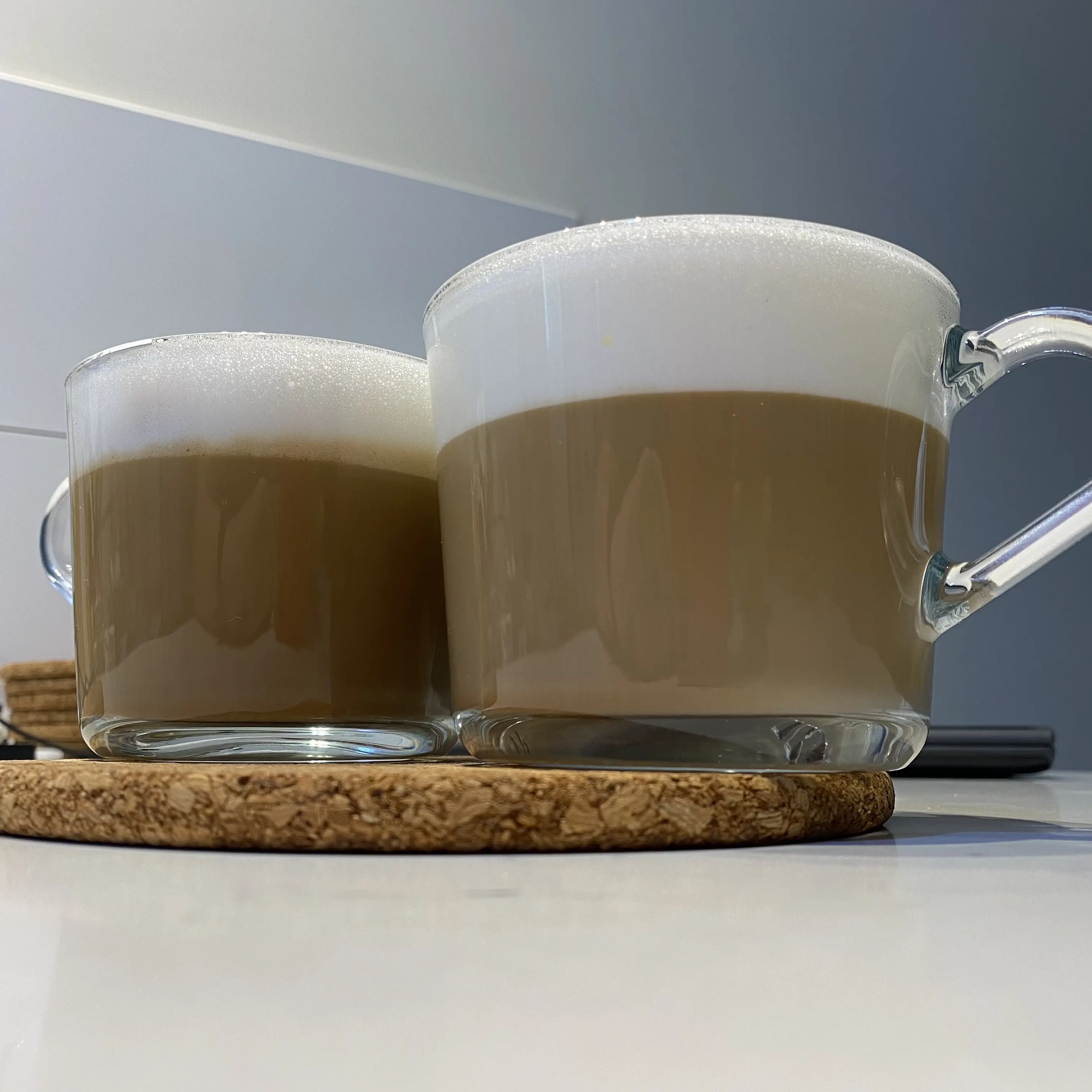 Home Made Spanish Latte with Instant Coffee